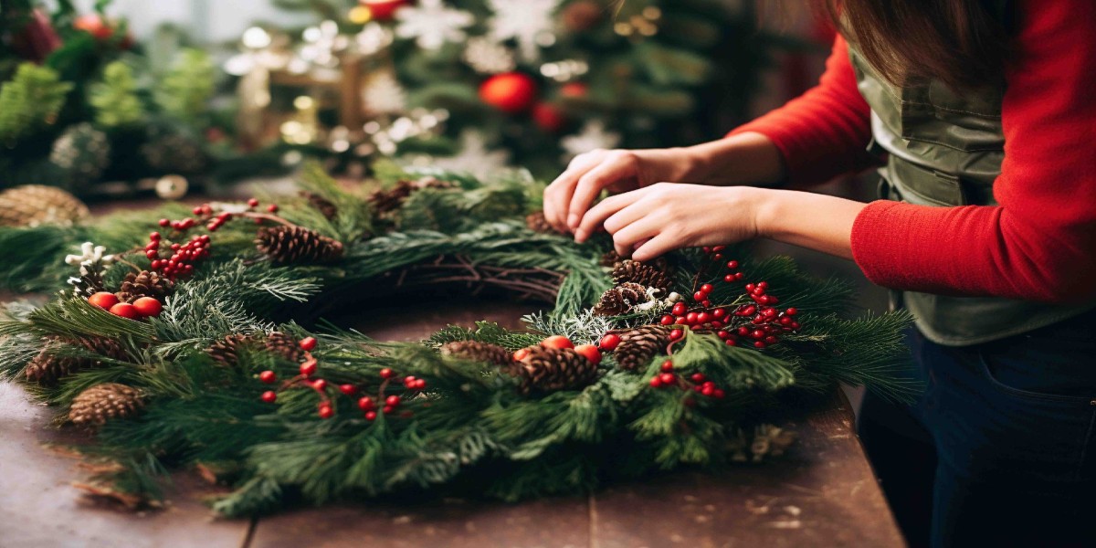 Holiday Wreath Making at Eberle Winery