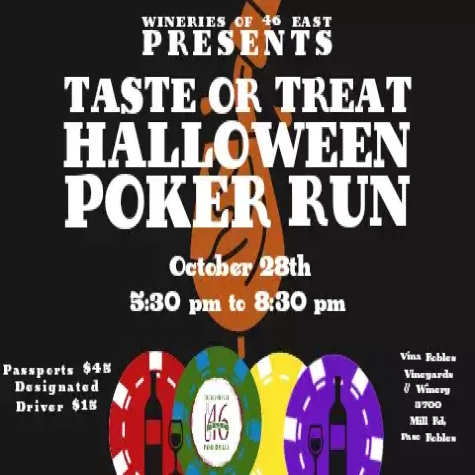 Tast or Treat Halloween Poker Run