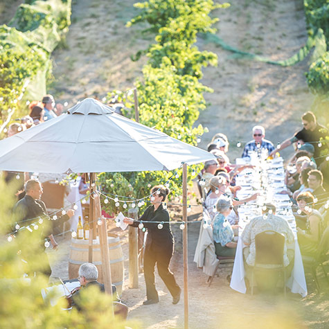 Eberle Winery's Dine in the Vine
